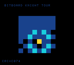 Bitboard Knight Tour preview