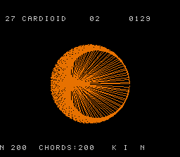 Times-table Cardioid preview