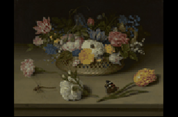 Flower Still Life by Ambrosius Bosschaert the Elder