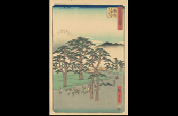 Fujisawa-shuku by Ando Hiroshige