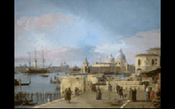 Entrance to the Grand Canal from the Molo, Venice by Canaletto