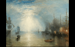 Keelmen Heaving in Coals by Moonlight by Joseph Mallord William Turner