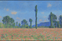 Poppy Field (Giverny) by Claude Monet