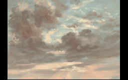 Cloud Study: Stormy Sunset by John Constable