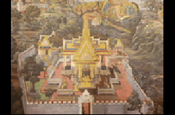 Ravan in His Palace in Lanka by Unknown Thai artists
