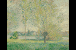 The Willows by Claude Monet