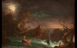 The Voyage of Life: Manhood by Thomas Cole