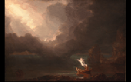 The Voyage of Life: Old Age by Thomas Cole
