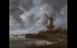 The Windmill at Wijk bij Duurstede by Jacob van Ruisdael