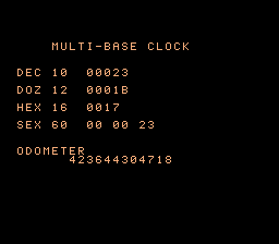 Multi-Base Clock preview