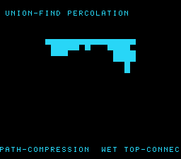 Union-Find Percolation preview