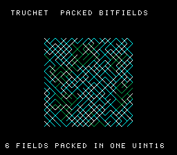 Truchet · Packed Bitfields preview